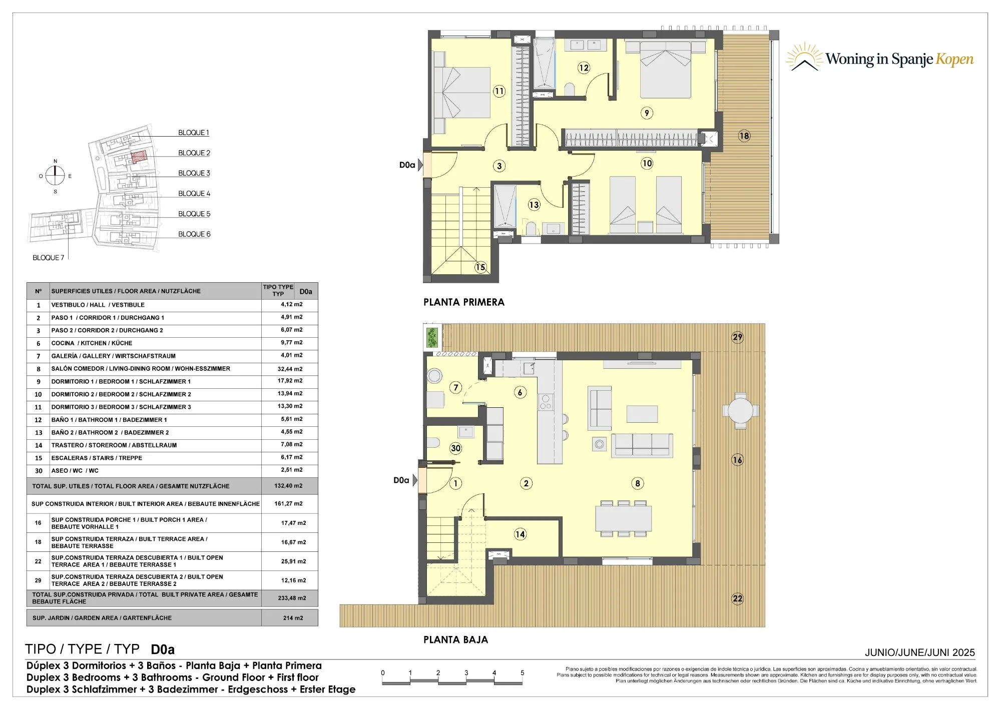 Floor plan: Duplex D0a in Allure of Sant Jordi, Sant Jordi