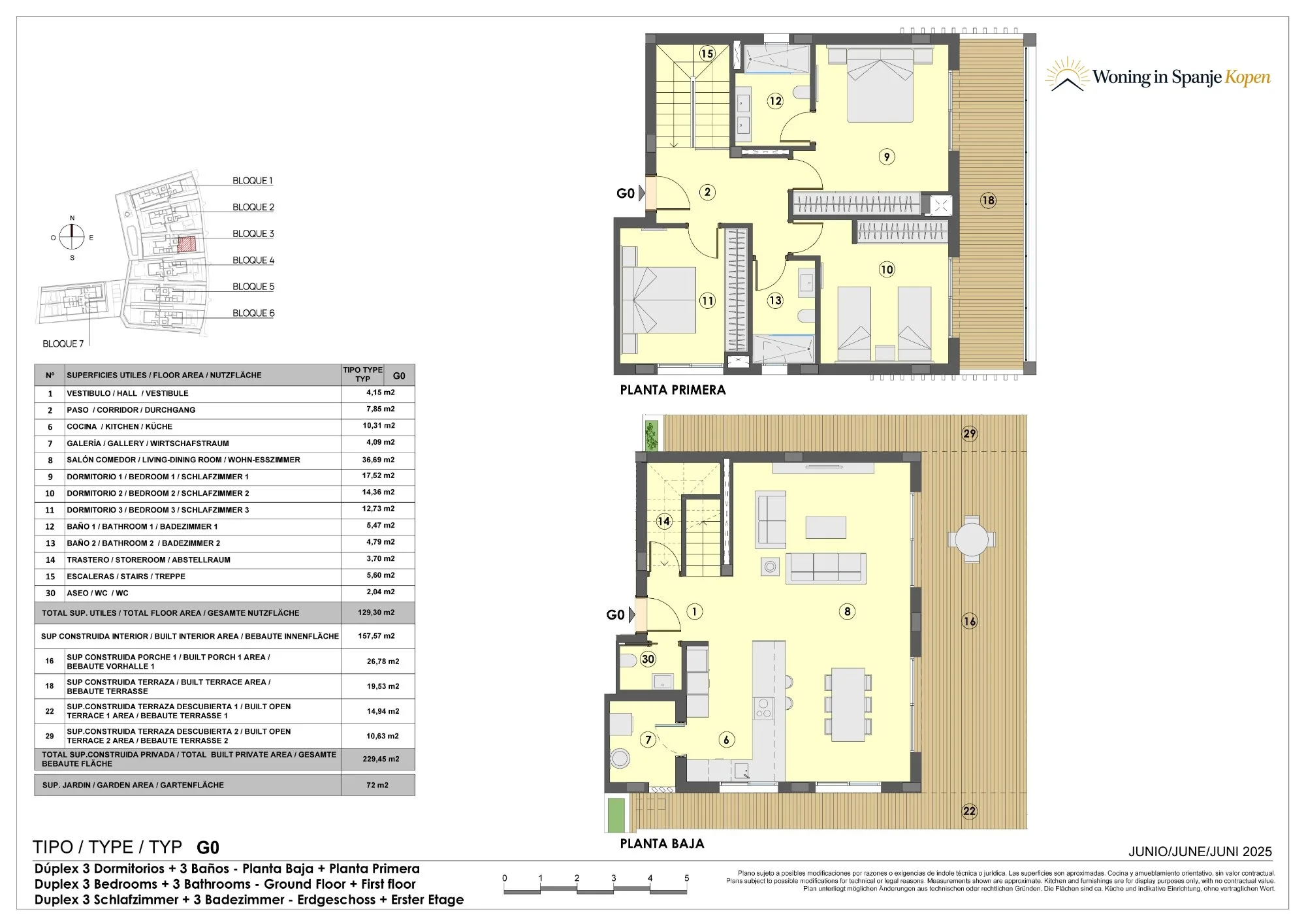 Plattegrond: Duplex G0 in Allure of Sant Jordi, Sant Jordi