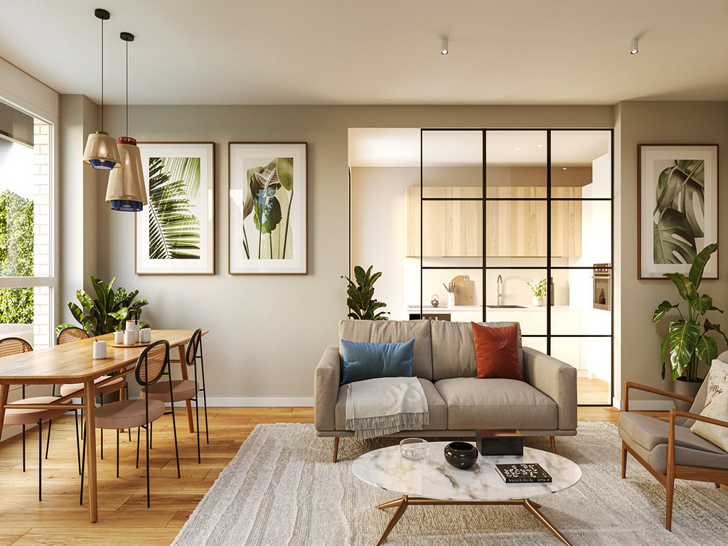 Modern nieuwbouw appartement met 3 slaapkamers in Madrid