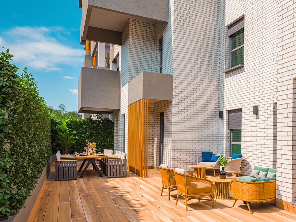 Modern nieuwbouw appartement met 3 slaapkamers in Madrid