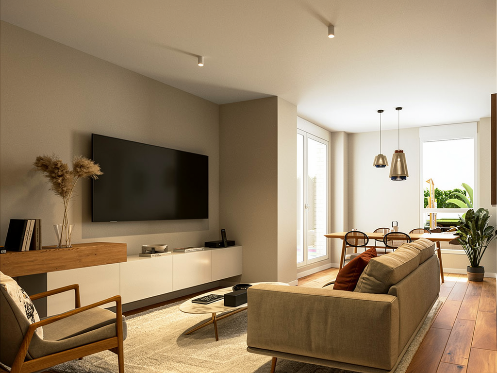 Modern nieuwbouw appartement met 3 slaapkamers in Madrid