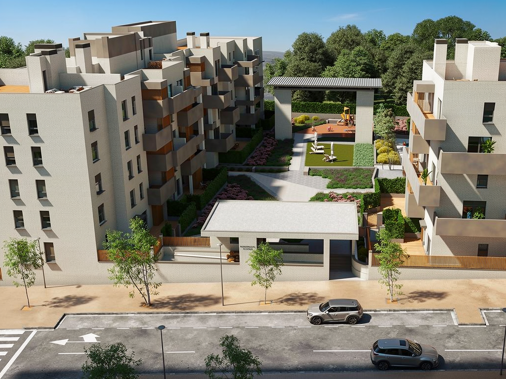 Modern nieuwbouw appartement met 3 slaapkamers in Madrid