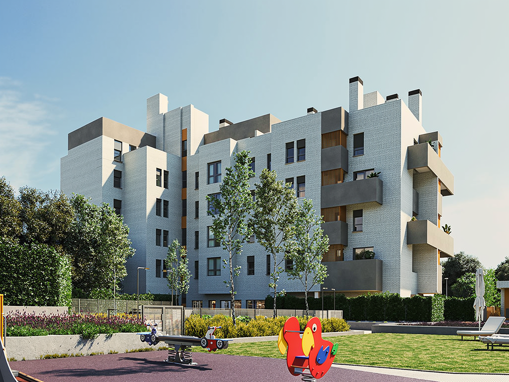 Modern nieuwbouw appartement met 3 slaapkamers in Madrid
