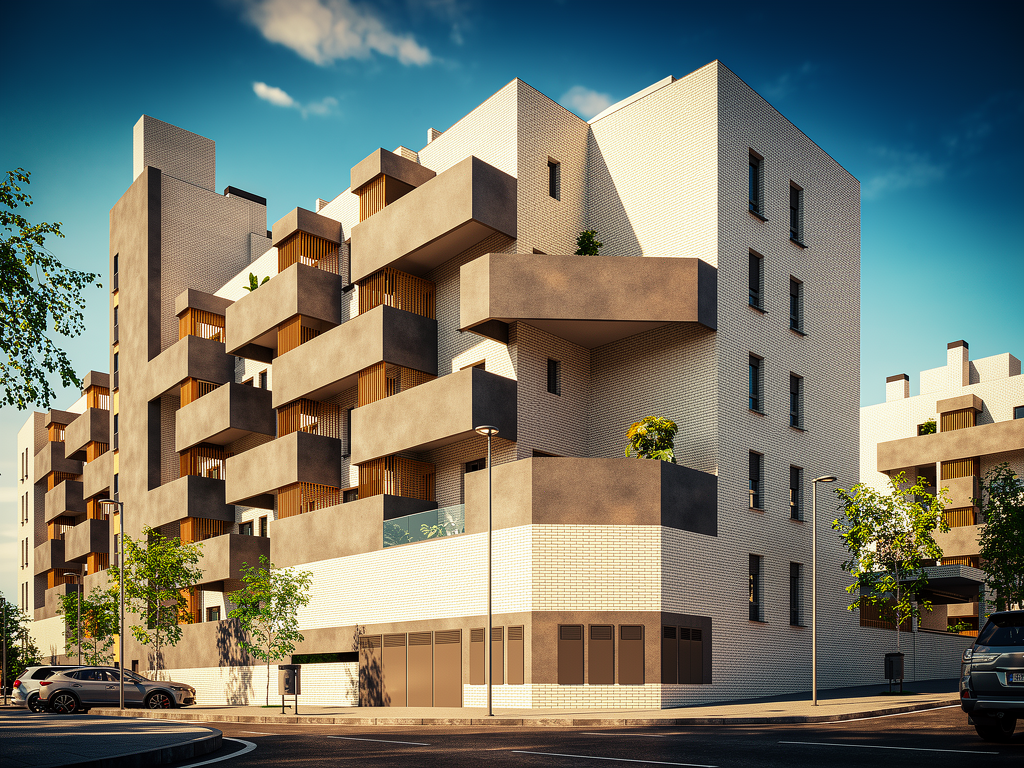 Modern nieuwbouw appartement met 3 slaapkamers in Madrid