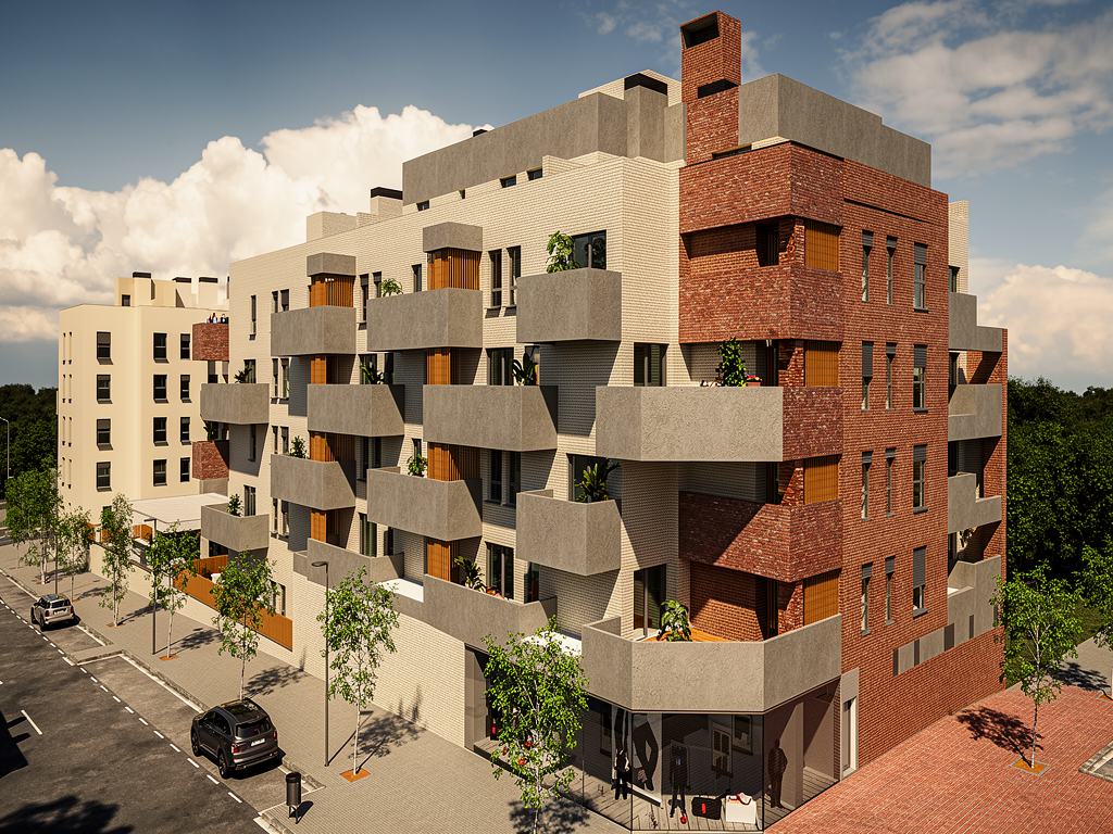 Modern nieuwbouw appartement met 3 slaapkamers in Madrid