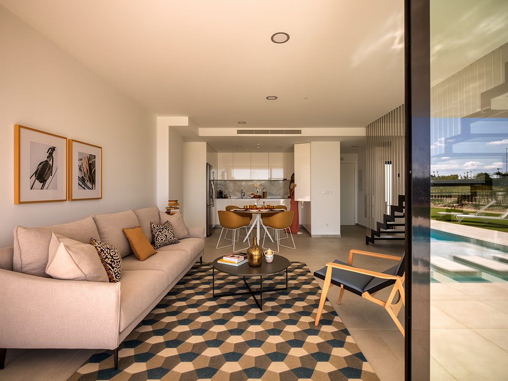 Exclusieve villa met zwembad en golfzicht in Murcia