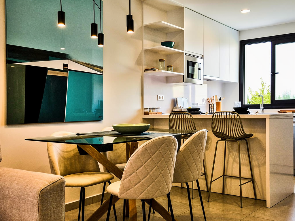 Moderne hoekwoning met dakterras in Altaona Resort Murcia