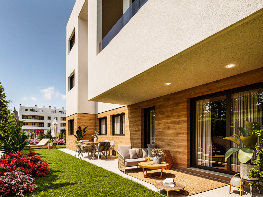 Nieuw 4 slaapkamer appartement in Valladolid Parquesol
