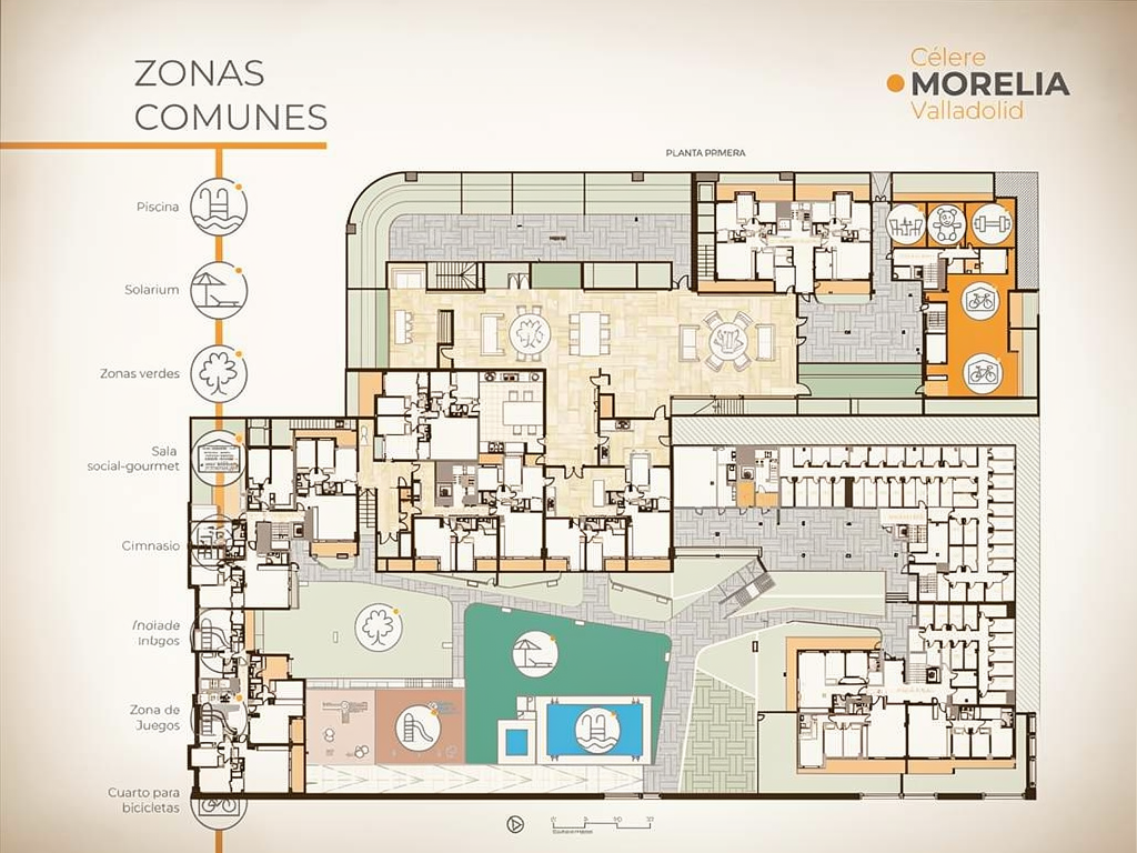 Nieuw 4 slaapkamer appartement in Valladolid Parquesol