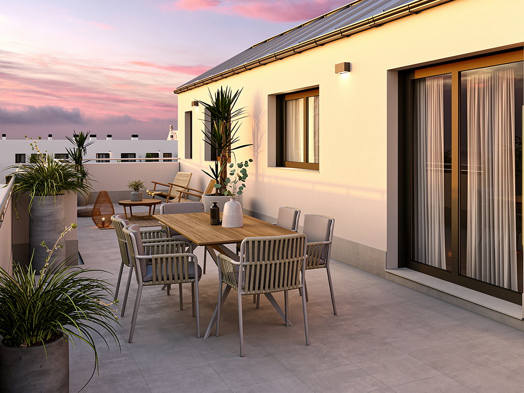 Nieuw 4 slaapkamer appartement in Valladolid Parquesol