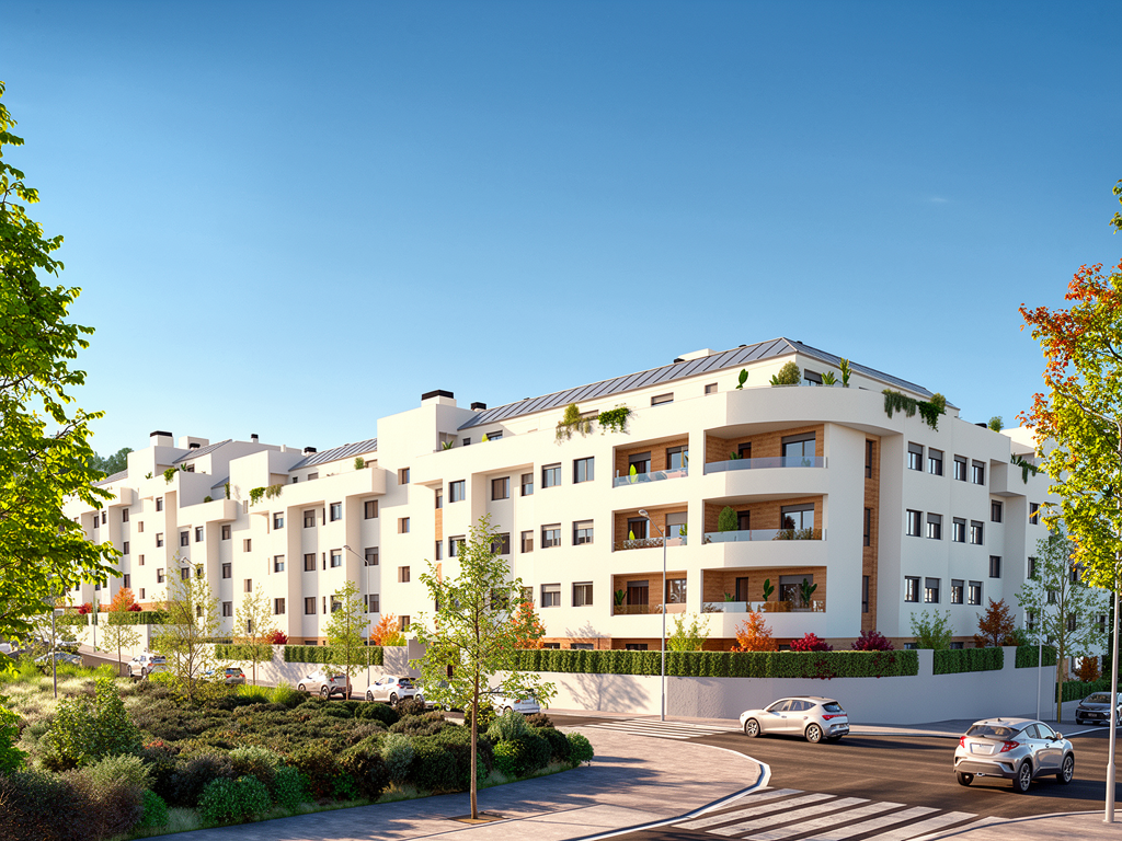 Nieuw 4 slaapkamer appartement in Valladolid Parquesol
