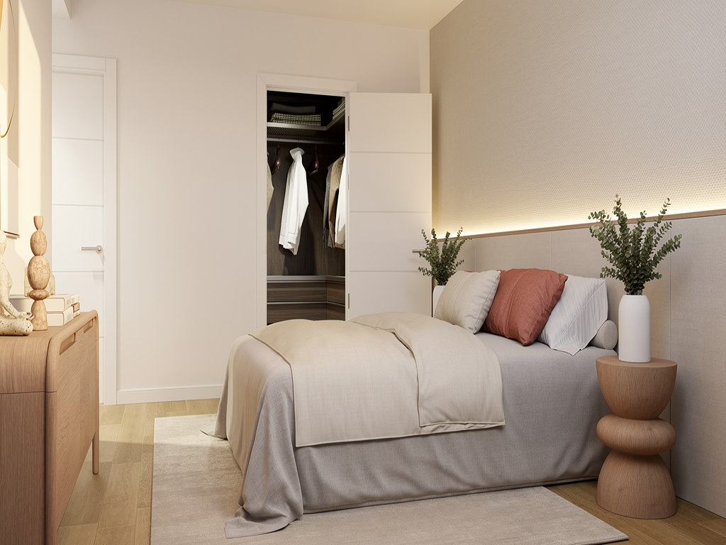 Nieuw 4 slaapkamer appartement in Valladolid Parquesol