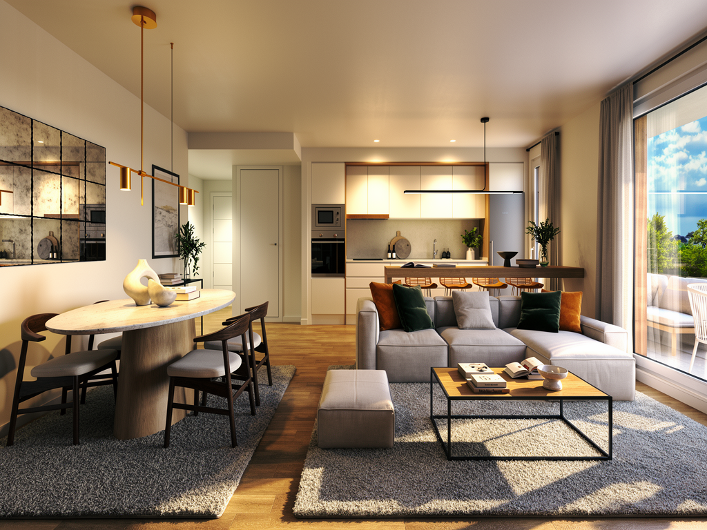 Nieuw 4 slaapkamer appartement in Valladolid Parquesol