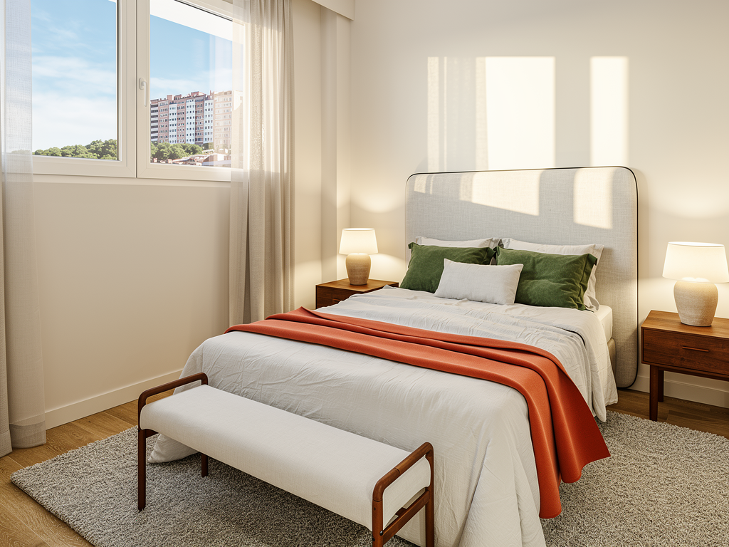 Nieuw 4 slaapkamer appartement in Valladolid Parquesol
