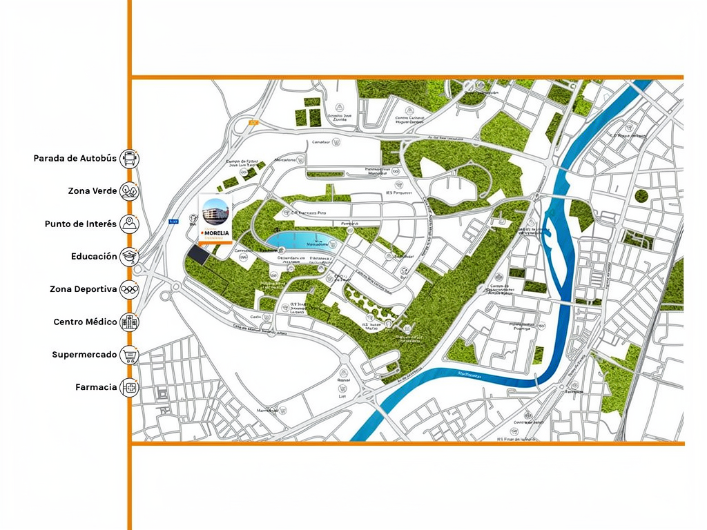 Nieuw 4 slaapkamer appartement in Valladolid Parquesol