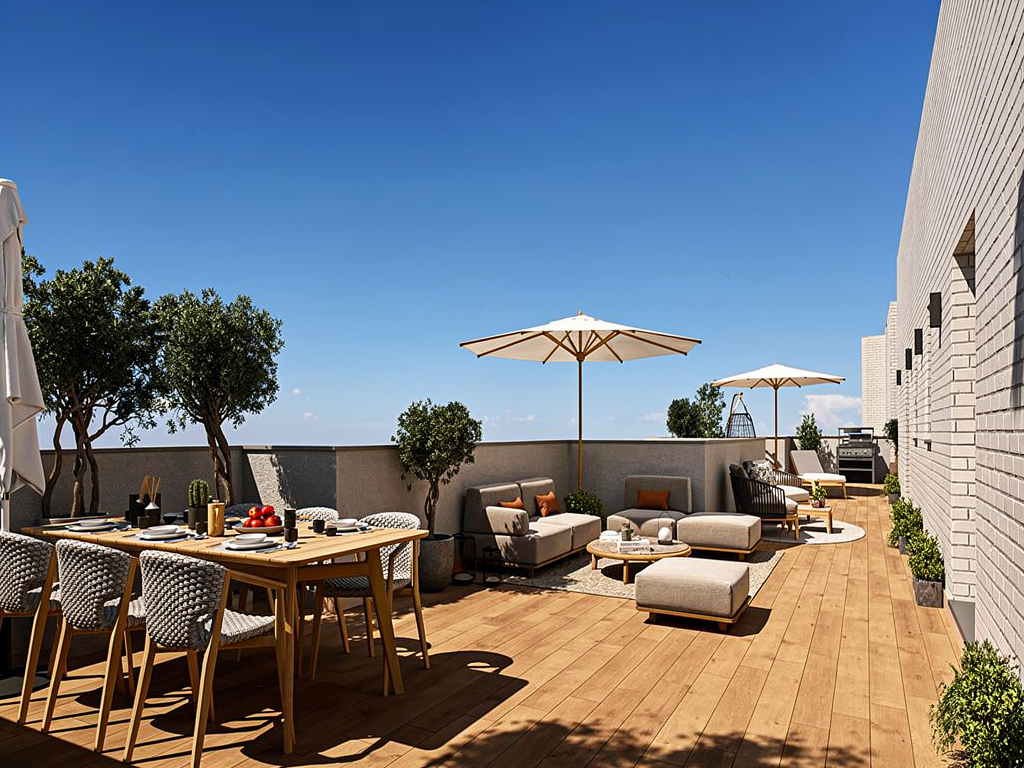 Nieuw appartement met terras in Los Berrocales Madrid
