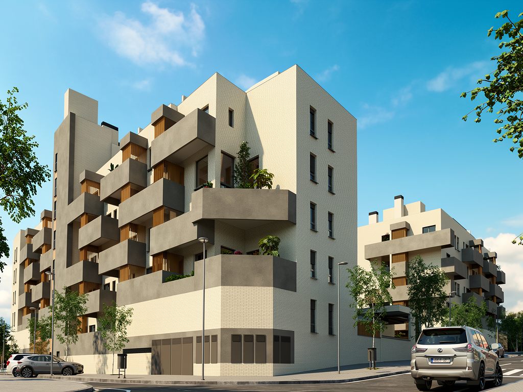 Nieuw appartement met terras in Los Berrocales Madrid