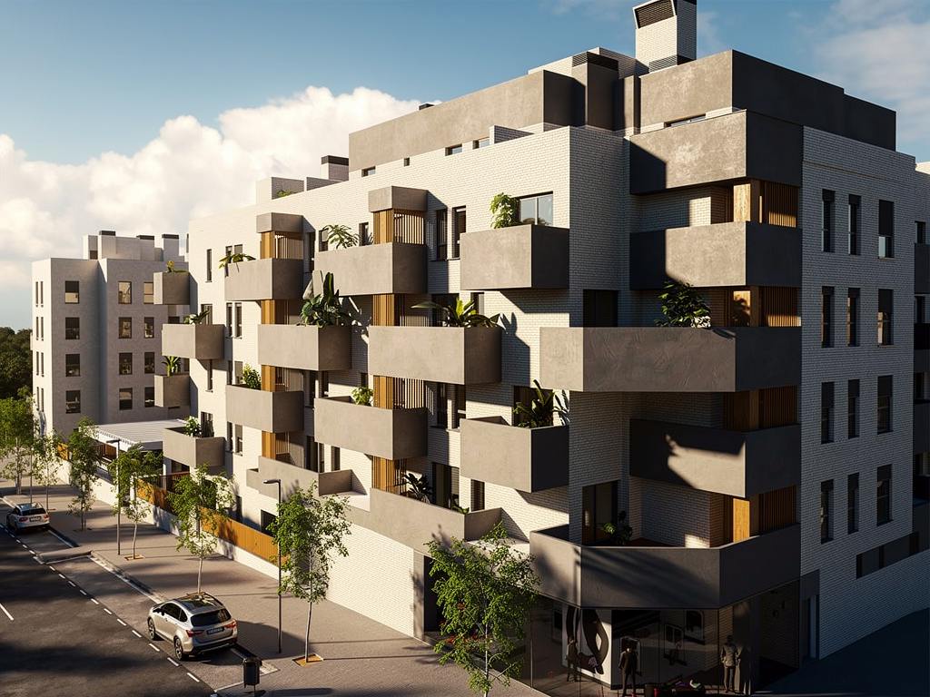 Nieuw appartement met terras in Los Berrocales Madrid