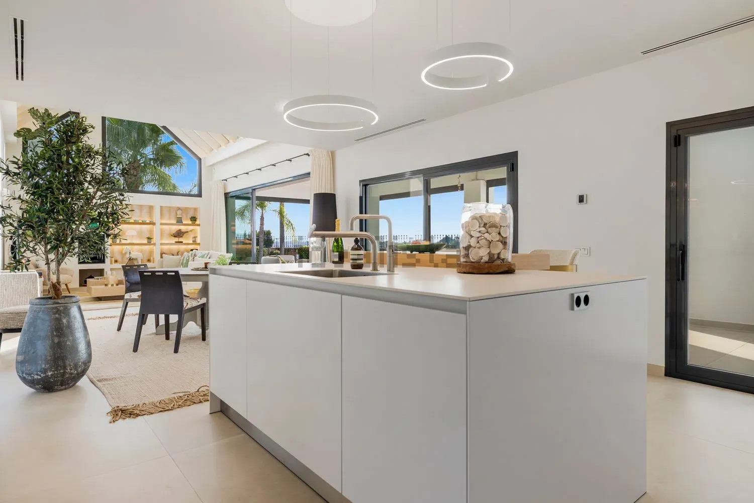 Halfvrijstaand huis met open haard in Verdolay, Murcia